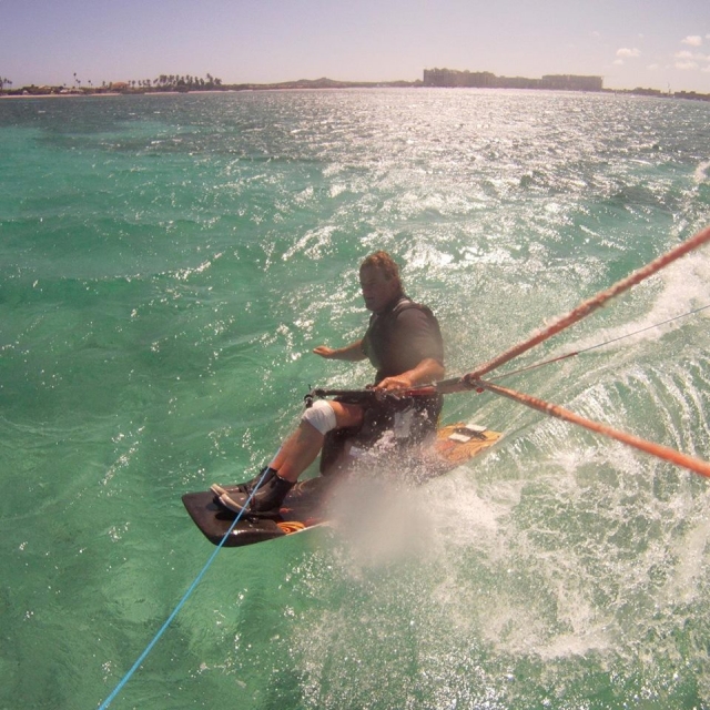  穆尔西亚风筝冲浪 